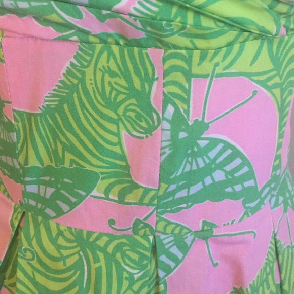 Vintage Lilly Pulitzer Butterfly/ Zebra Dress - Picture 3 of 4